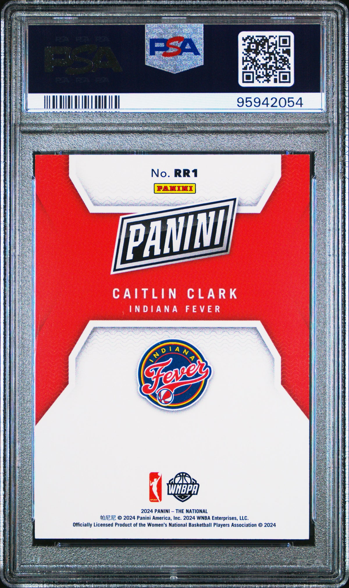 Caitlin Clark 2024 Panini National Sports Collectors Convention Rated Rookie #RR1 PSA 10