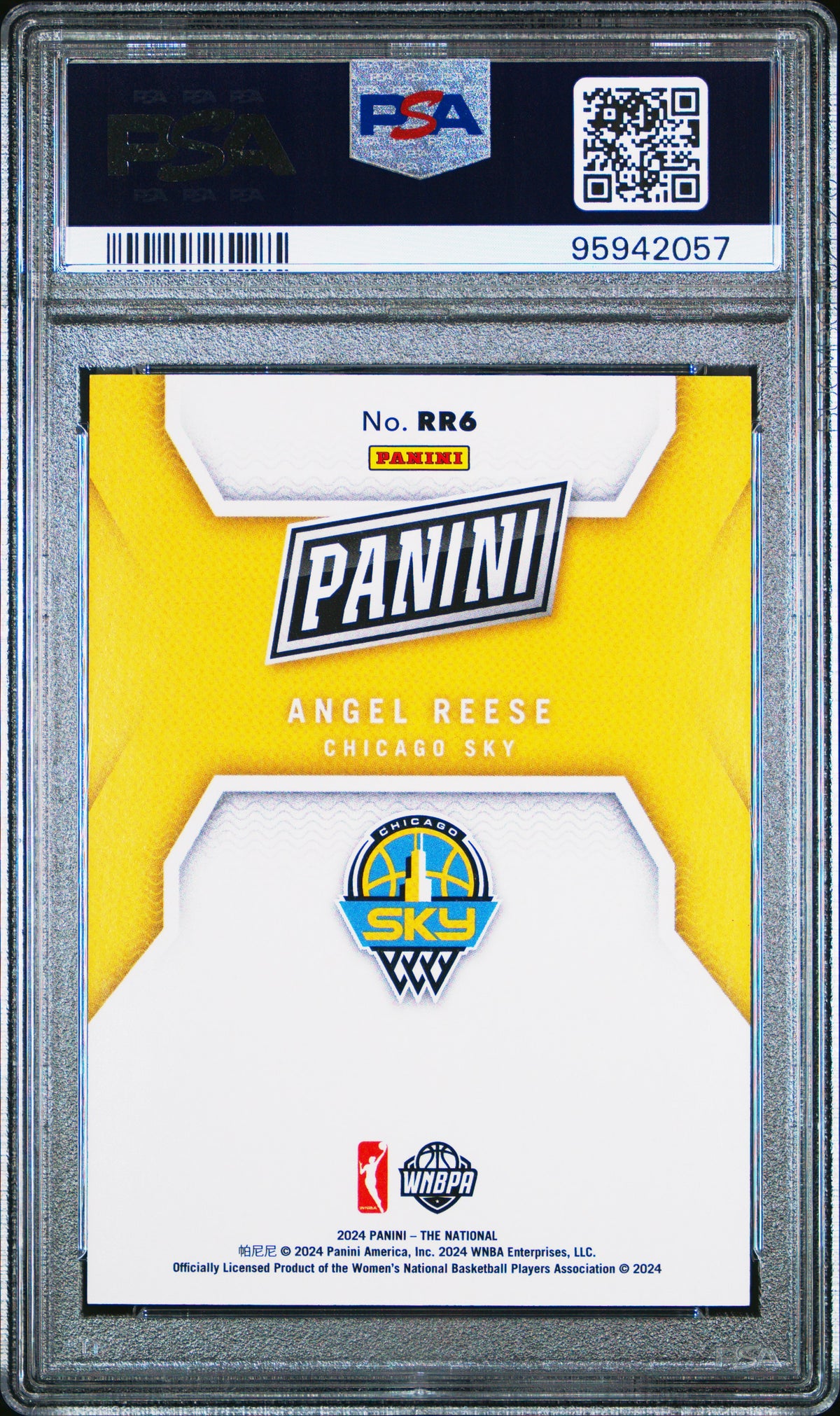 Angel Reese 2024 Panini National Sports Collectors Convention Rated Rookie #RR6 Orange PSA 10