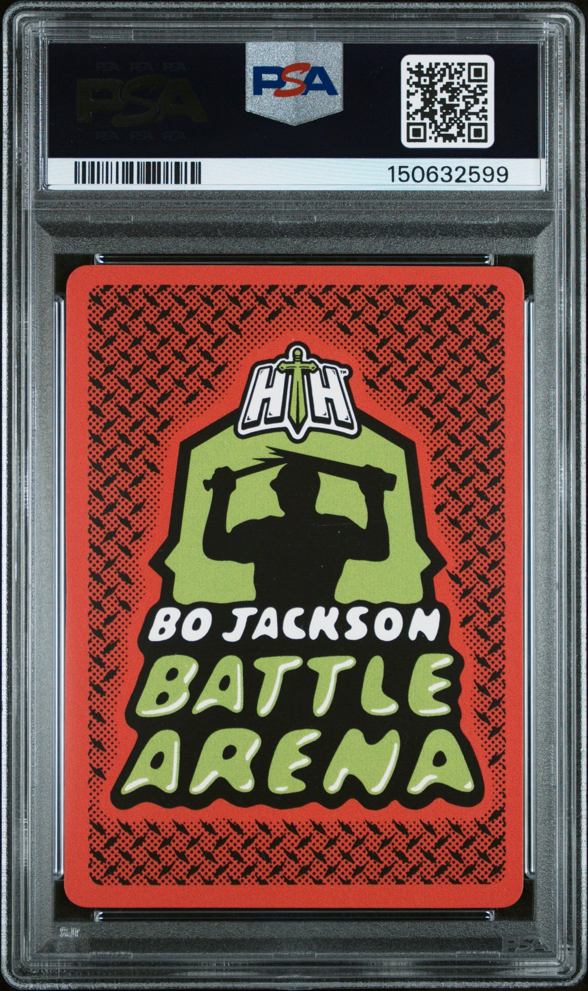 2025 Bo Jackson Battle Arena Update Inspired Ink Battlefoil Eddie George Inspired Ink Battlefoil-Fire PSA 10 #94