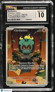 2025 Pokemon Mega Evolution Marshadow Holo Illustration Rare CGC 10 #146/132