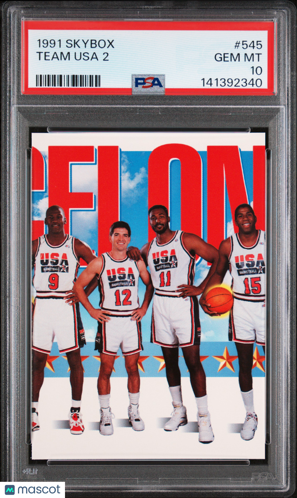 Team Usa 2 1991 Skybox #545 PSA 10