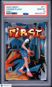 Cooper Flagg 2025 Topps Finest First #F-1 PSA 10