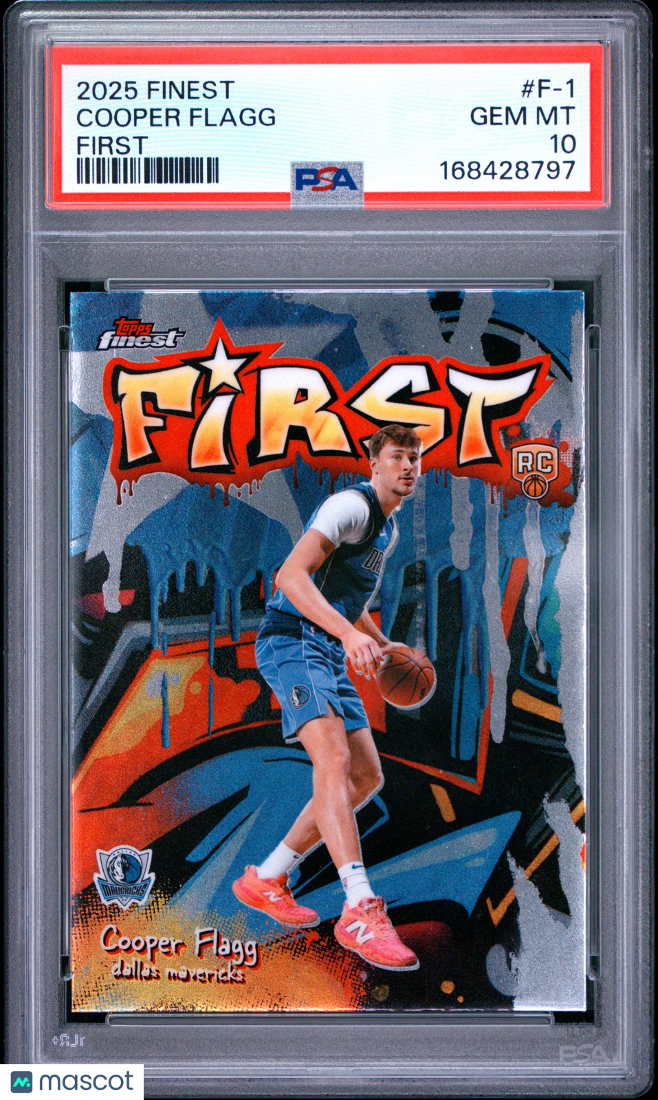 Cooper Flagg 2025 Topps Finest First #F-1 PSA 10