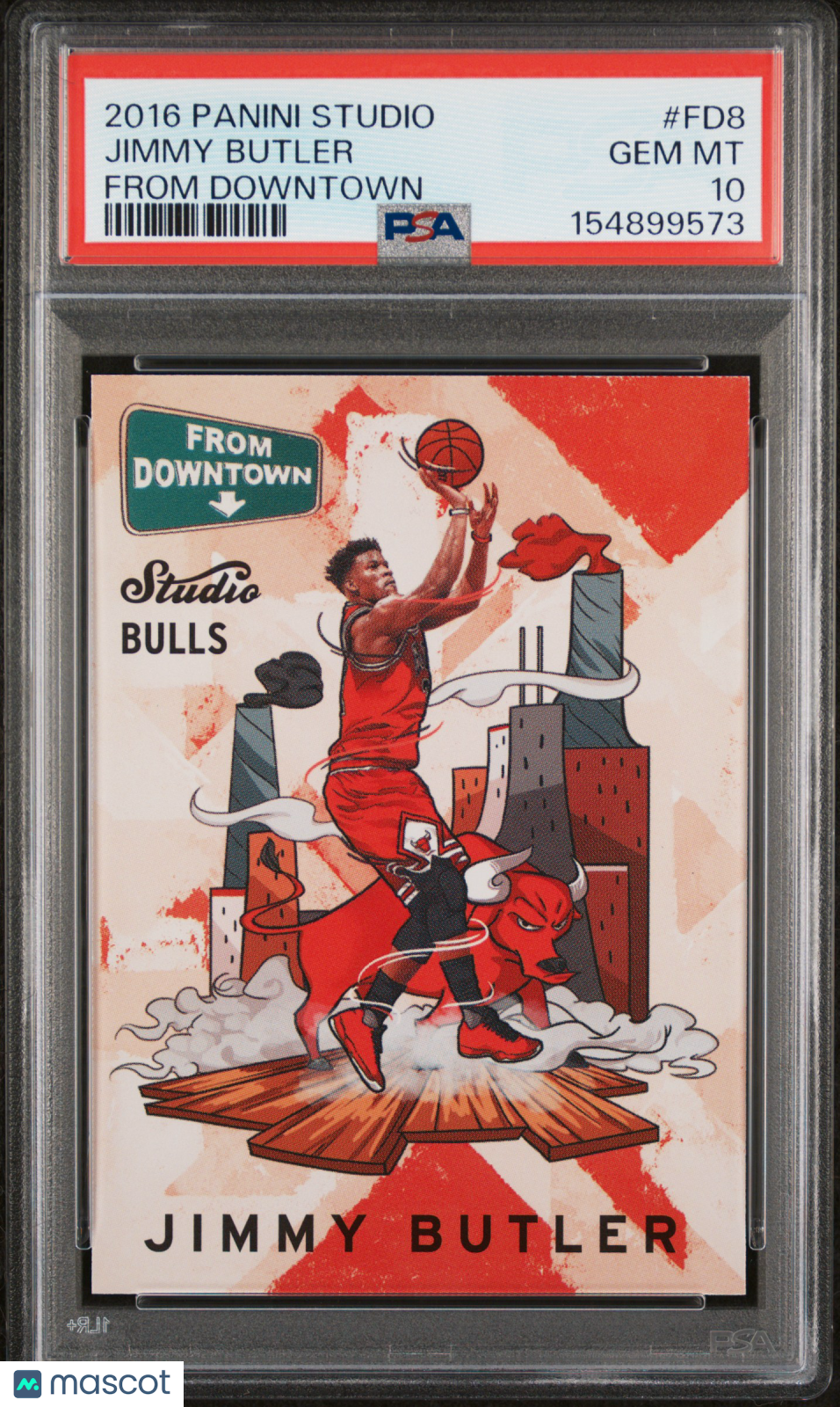 Jimmy Butler 2016 Panini Studio From Downtown #FD8 PSA 10