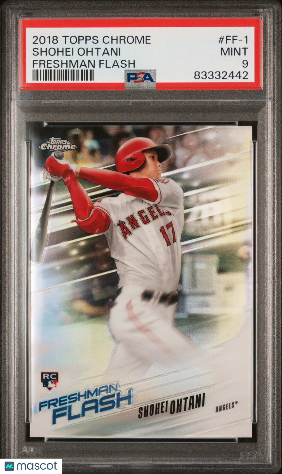 Shohei Ohtani 2018 Topps Chrome Freshman Flash #FF-1 PSA 9