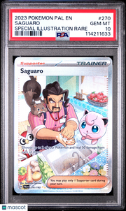 2023 Pokemon Pal EN-Paldea Evolved Saguaro Special Illustration Rare PSA 10 #270