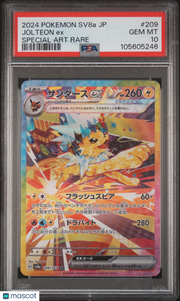 2024 Pokemon Japanese Sv8a-Terastal Fest EX Jolteon EX Japanese Special Art Rare PSA 10 #209