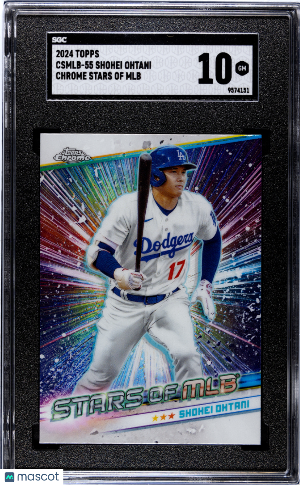 Shohei Ohtani 2024 Topps #CSMLB-55 CH. Stars Of MLB SGC 10