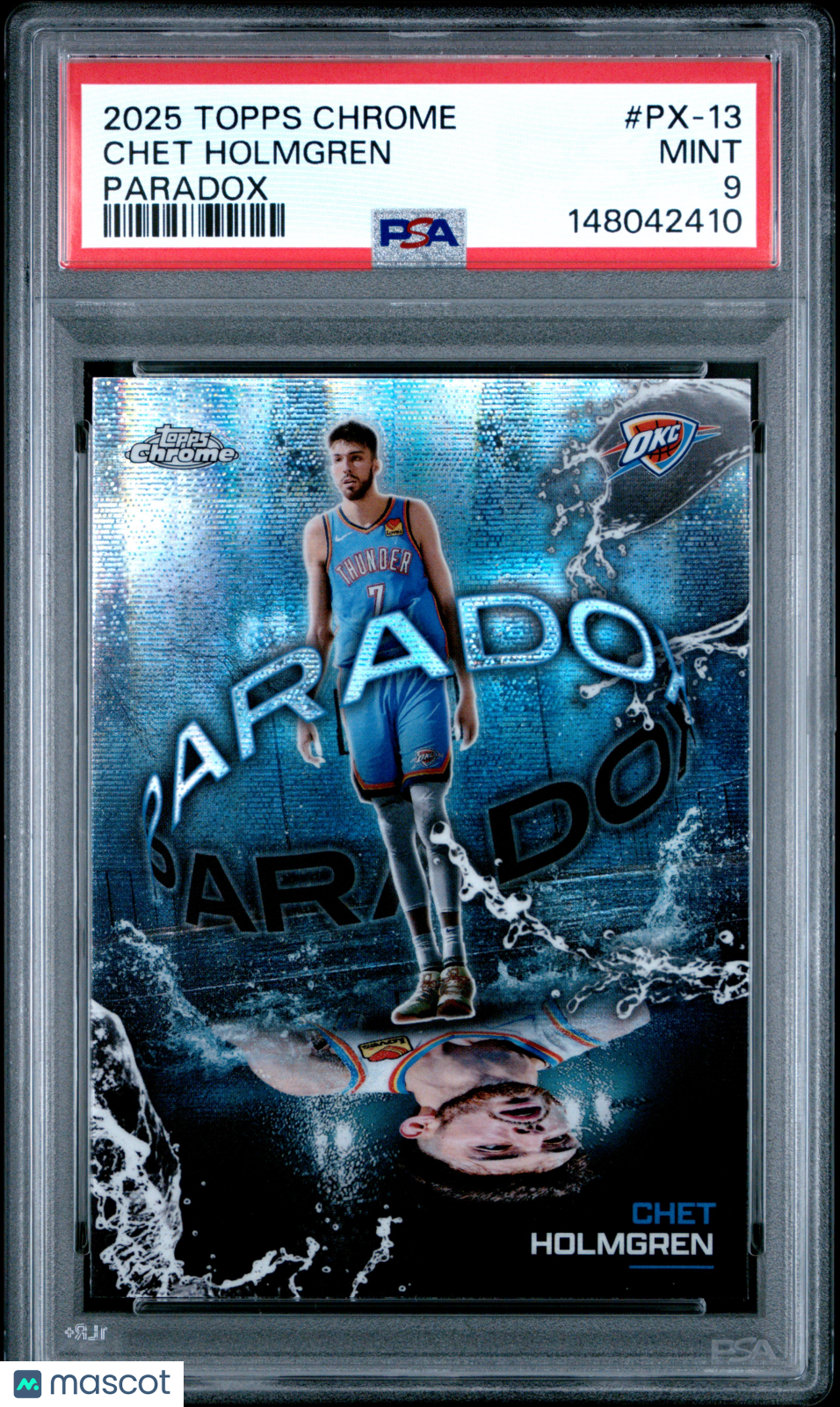 Chet Holmgren 2025 Topps Chrome Paradox #PX-13 PSA 9