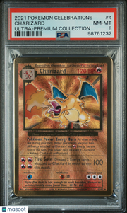 2021 Pokemon Celebrations Ultra-Premium Collection Charizard Ultra-Premium Collection PSA 8 #4