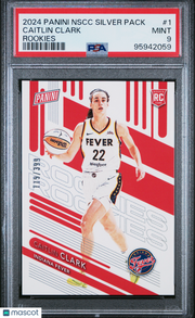 Caitlin Clark 2024 Panini National Sports Collectors Convention Rookies #1 PSA 9