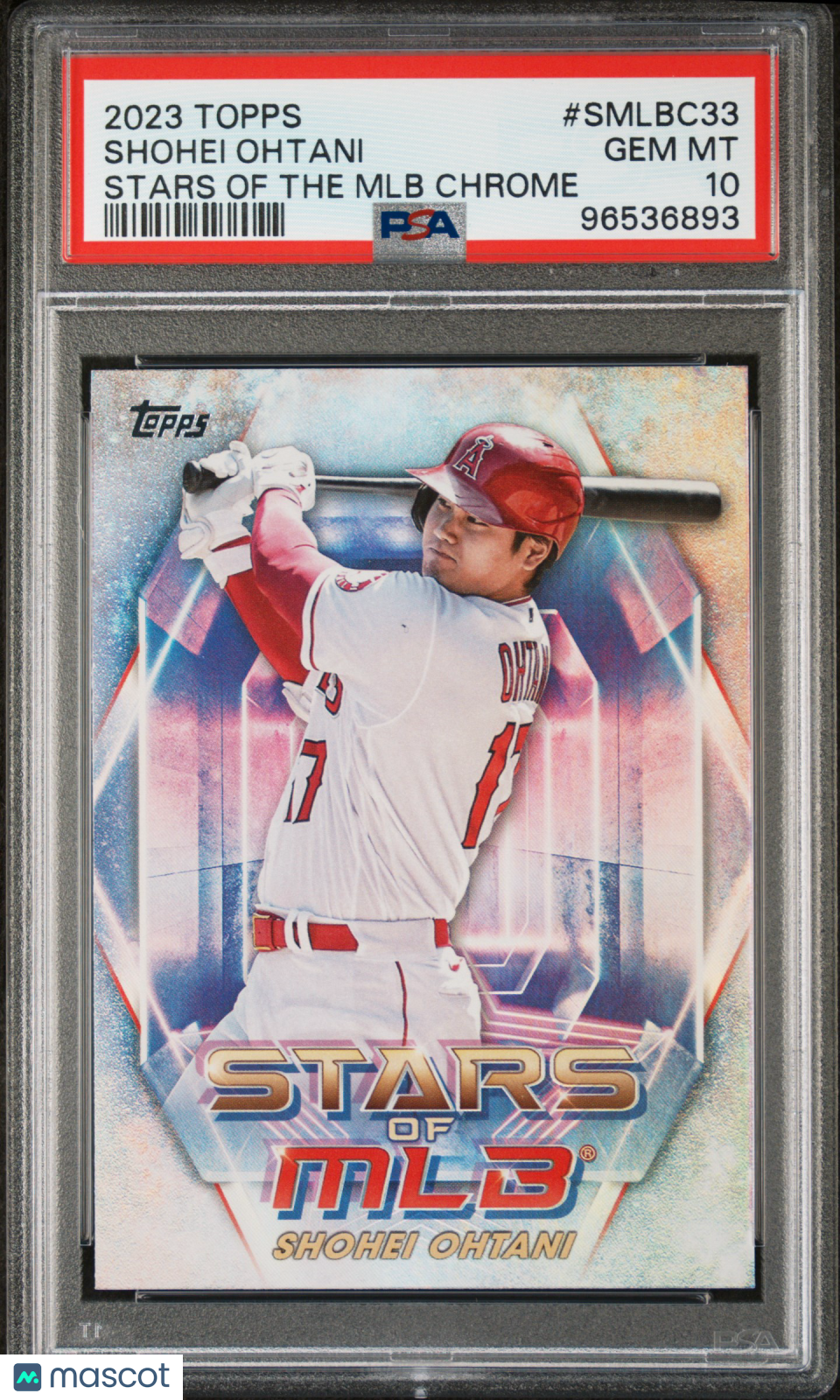 Shohei Ohtani 2023 Topps Stars Of MLB Chrome #SMLBC33 Series 2 PSA 10