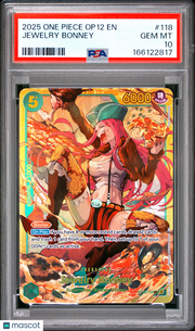 2025 One Piece Op12-Legacy Of The Master Jewelry Bonney PSA 10 #118