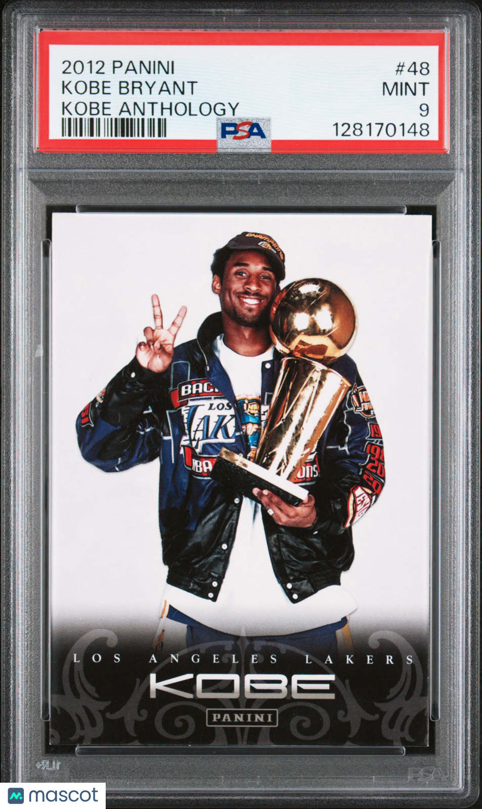 Kobe Bryant 2012 Panini Kobe Anthology #48 PSA 9