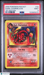 2000 Pokemon Rocket Dark Charmeleon 1st Edition PSA 9 #32