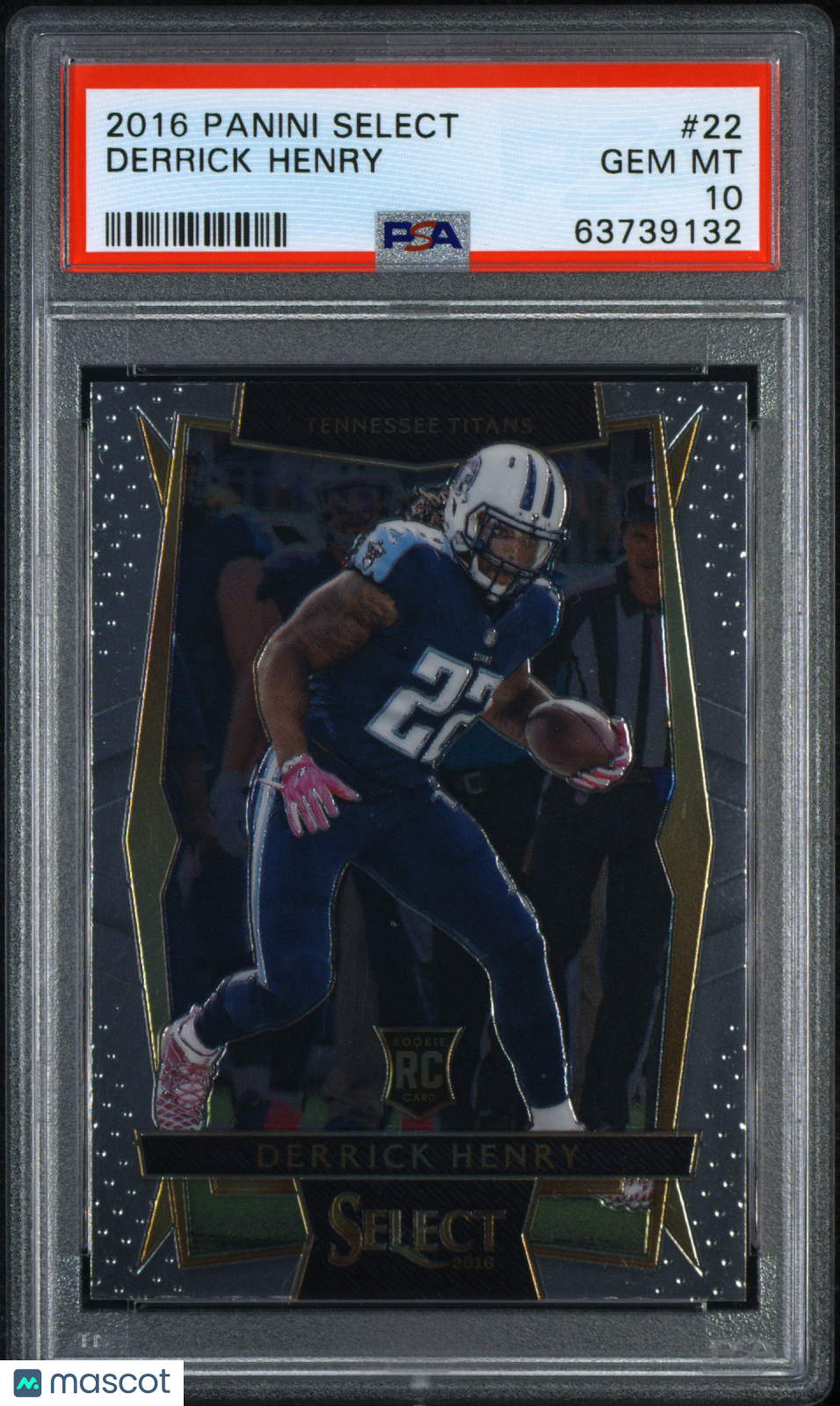 Derrick Henry 2016 Panini Select #22 PSA 10