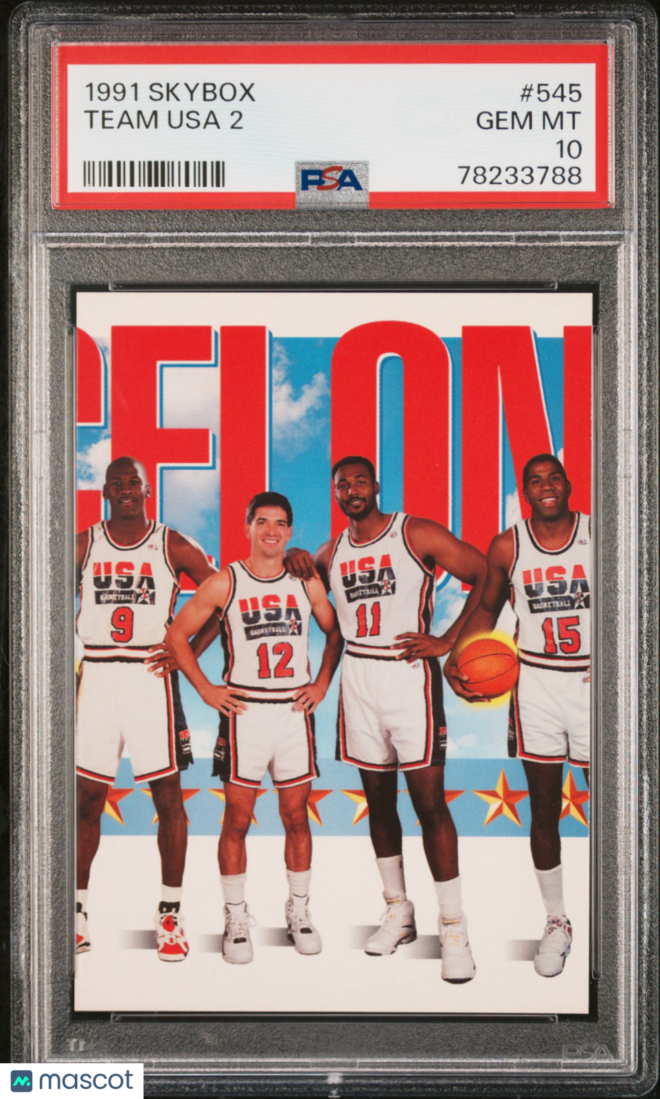 Team Usa 2 1991 Skybox #545 PSA 10