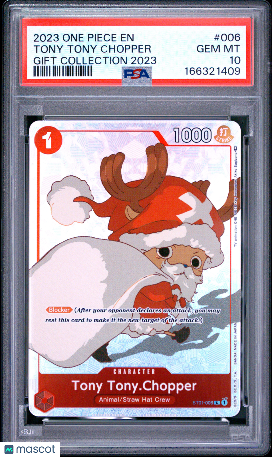 2023 One Piece Gift Collection 2023 Tony Tony Chopper Gift Collection 2023 PSA 10 #006