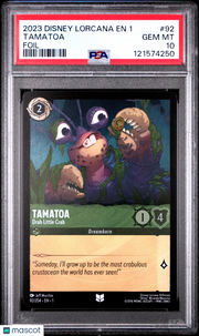 2023 Disney Lorcana EN 1-The First Chapter Tamatoa Foil PSA 10 #92