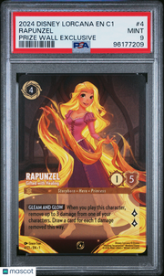 2024 Disney Lorcana EN C1-Lorcana Challenge Promo Rapunzel Prize Wall Exclusive PSA 9 #4