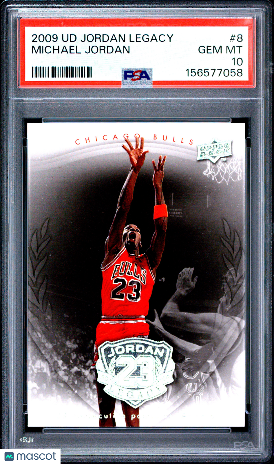 Michael Jordan 2009 Upper Deck Jordan Legacy #8 PSA 10