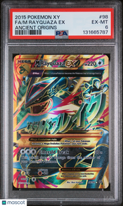 2015 Pokemon Xy Ancient Origins M Rayquaza EX Ancient Origins Fa PSA 6 #98