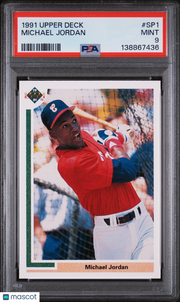 Michael Jordan 1991 Upper Deck #SP1 PSA 9