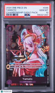 2024 One Piece Championship 2024 Event Pack Yamato PSA 10 #046