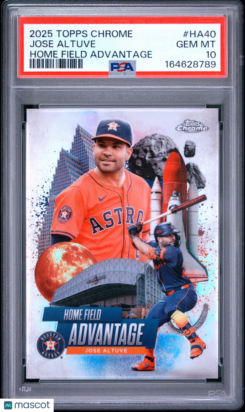 Jose Altuve 2025 Topps Chrome Home Field Advantage #HA40 PSA 10