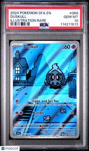 2024 Pokemon Sfa EN-Shrouded Fable Duskull Illustration Rare PSA 10 #068