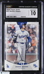 Shohei Ohtani 2024 Topps 50/50 #22 CGC 10