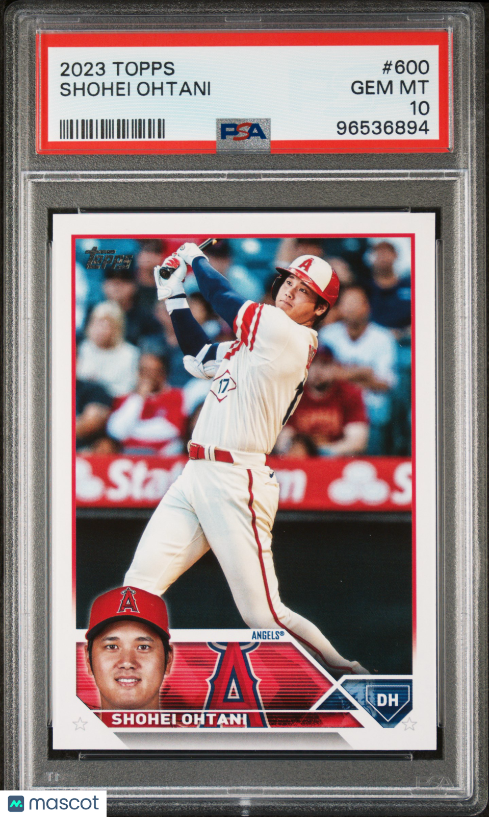 Shohei Ohtani 2023 Topps #600 PSA 10