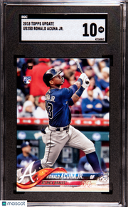 Ronald Acuna JR. 2018 Topps Update #US250 SGC 10
