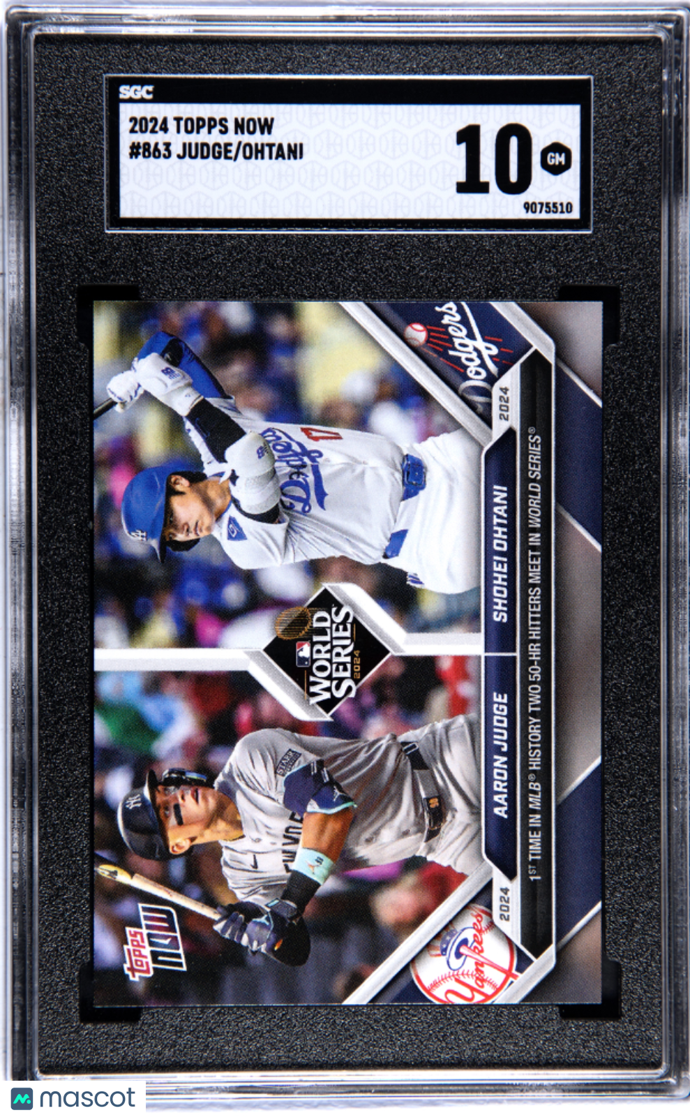 Ohtani Judge 2024 Topps Now #863 SGC 10