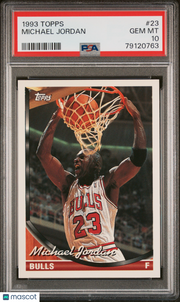 Michael Jordan 1993 Topps #23 PSA 10