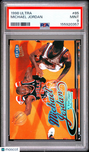 Michael Jordan 1998 Ultra #85 PSA 9