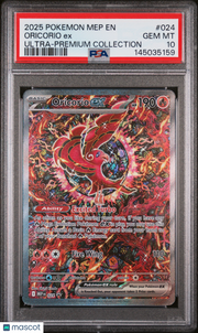 2025 Pokemon Black Star Promo Oricorio EX Ultra-Premium Collection PSA 10 #024