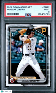 Konnor Griffin 2024 Bowman Draft #BD22 PSA 9