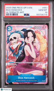 2025 One Piece Op13-Carrying On His Will Boa Hancock Alternate Art PSA 10 #051