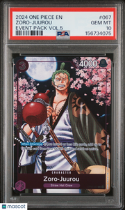 2024 One Piece Event Pack Vol.5 Zoro-Juurou PSA 10 #067