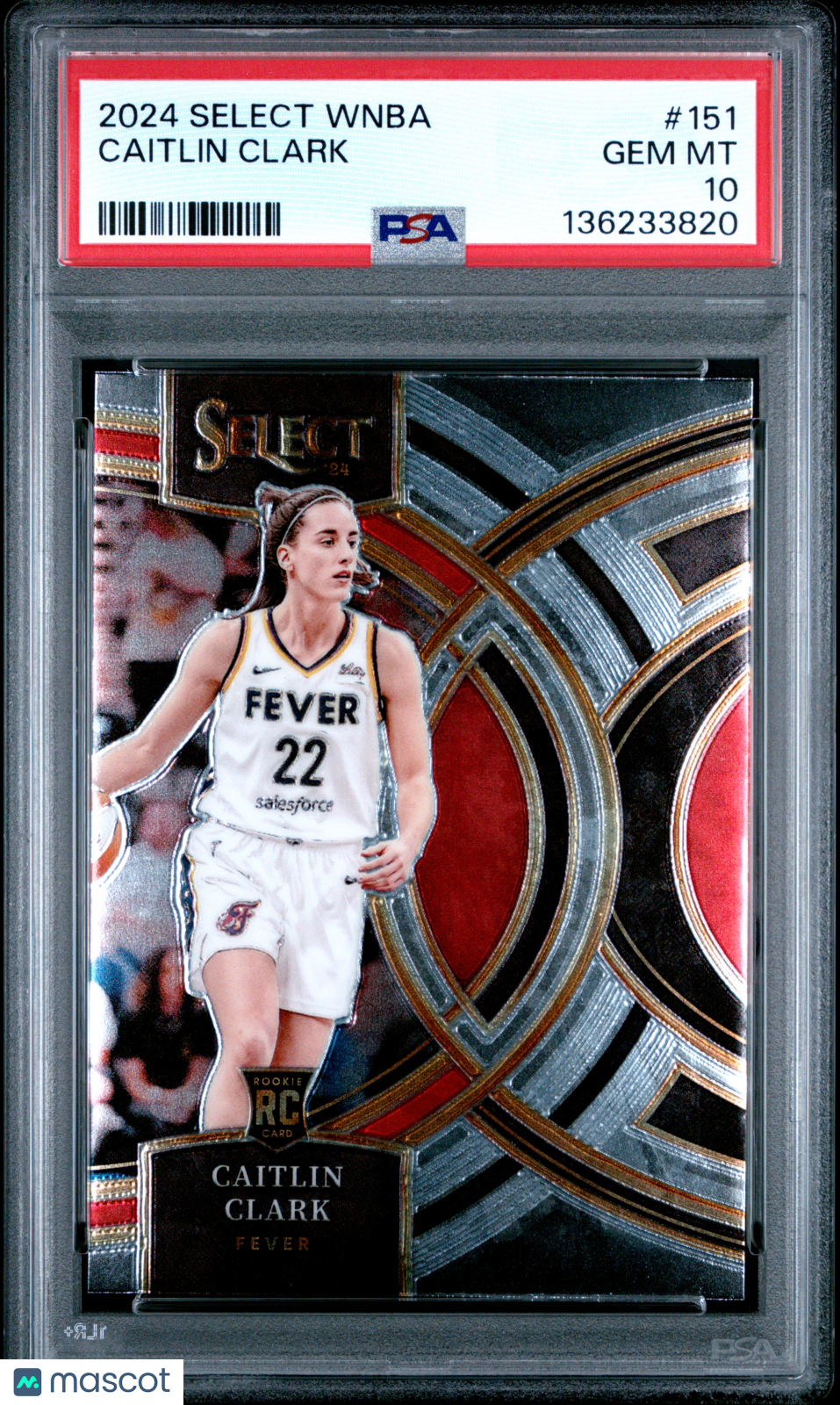Caitlin Clark 2024 Panini Select WNBA #151 PSA 10