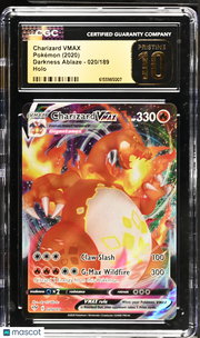 2020 Pokemon Darkness Ablaze Charizard VMAX Holo 020/189 CGC 10 #020/189