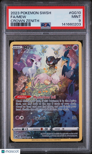 2023 Pokemon Sword And Shield Crown Zenith Mew Crown Zenith Fa PSA 9 #GG10