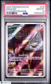 2023 Pokemon Svi EN-Scarlet & Violet Drowzee Illustration Rare PSA 10 #210
