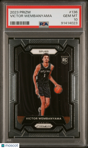 Victor Wembanyama 2023 Panini Prizm #136 PSA 10