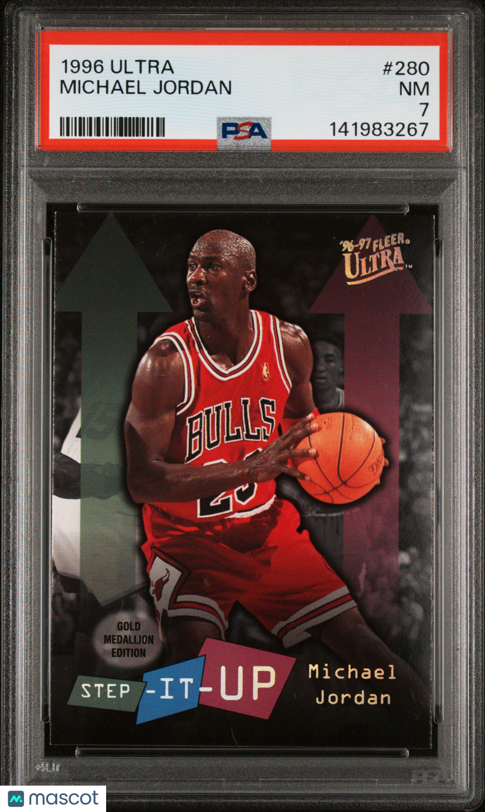 Michael Jordan 1996 Ultra #280 PSA 7